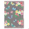 Notatnik A4 2x40 kartek linnia / kratka PP flex ladylike butterflies 50044337 Herlitz