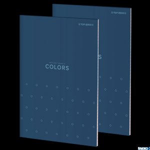Notatnik TOPCOLORS KLE A6 100K 70G kratka niebieski 400169238 Top 2000