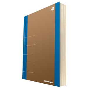 Notatnik DONAU Life, organizer, 165x230mm, 80 kart., niebieski