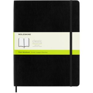 Notes MOLESKINE Classic XL (19x25cm) gładki, miękka oprawa, 192 strony, czarny
