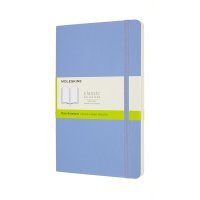 Notes MOLESKINE Classic L (13x21 cm) gładki, miękka oprawa, hydrangea blue, 192 strony, niebieski