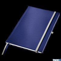 Notatnik w twardej oprawie Leitz Style A4, w kratkę, niebieski 44760069