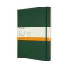 Notes MOLESKINE Classic XL (19x25cm) w linie, twarda oprawa, myrtle green, 192 strony, zielony