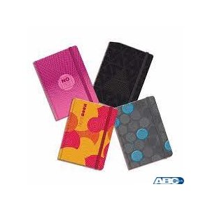 Notatnik HANDY TOP 2000 szyty A5 80k z gumką w kratkę 70g  400158941