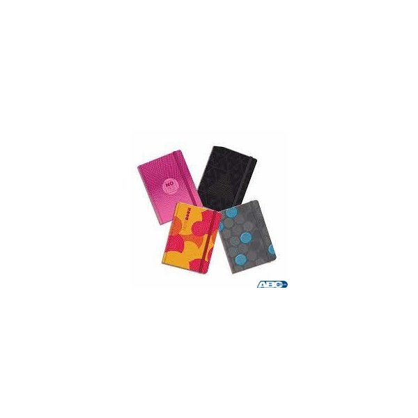 Notatnik HANDY TOP 2000 szyty A5 80k z gumką w kratkę 70g  400158941