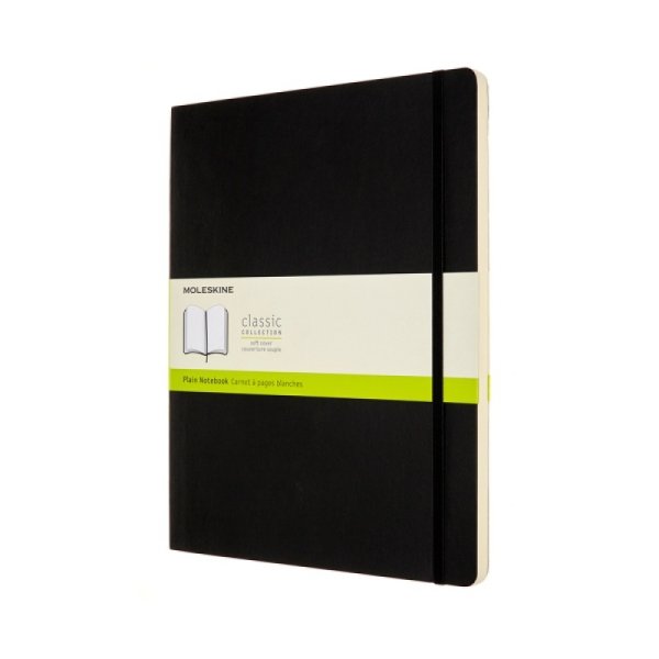 Notes MOLESKINE Classic XXL (21,6x27,9 cm) gładki, miękka oprawa, 192 strony, czarny