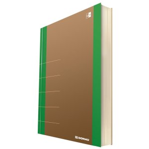 Notatnik DONAU Life, organizer, 165x230mm, 80 kart., zielony