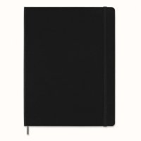 Notatnik MOLESKINE XL (19x25cm), Smart, w linie, twarda oprawa, czarny