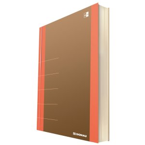 Notatnik DONAU Life, organizer, 165x230mm, 80 kart., pomarańczowy