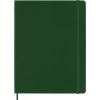 Notes MOLESKINE Classic XL (19x25cm) w kratkę, twarda oprawa, myrtle green, 192 strony, zielony