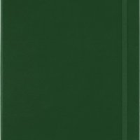Notes MOLESKINE Classic XL (19x25cm) w kratkę, twarda oprawa, myrtle green, 192 strony, zielony