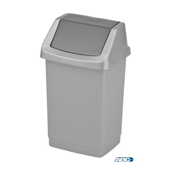 Kosz uchylny CLICK-IT 25L CURVER szary/grafit