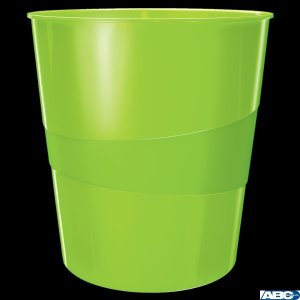 Kosz na śmieci 15L Leitz WOW, zielony 52781054 (X)