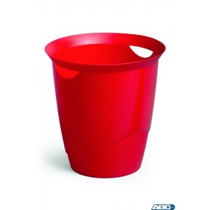 Kosz na śmieci 16l czerwony DURABLE 1701710080