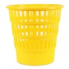 Kosz na śmieci OFFICE PRODUCTS, ażurowy, 16l, żółty