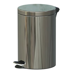 Kosz na śmieci ALDA FREEDOM FRESH, 12l, stal nierdzewna, srebrny połysk