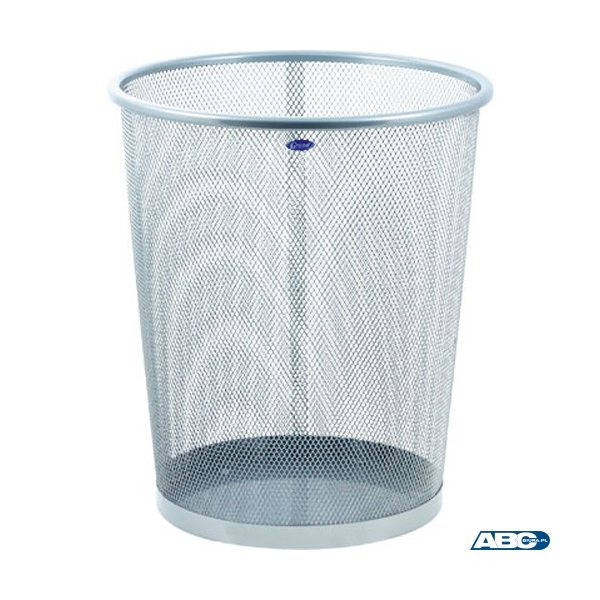 Kosz na papier siatka 12l srebrny GR-020 GRAND 120-1128