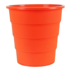 Kosz na śmieci OFFICE PRODUCTS, pełny, 16l, pomarańczowy