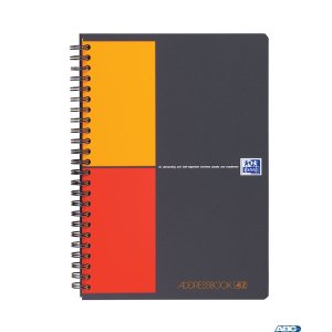 Skorowidz teleadresowy A5 72kartek OXFORD INTERNATIONAL 100103165