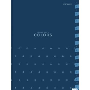 Skorowidz TOPCOLORS SZY TO A4 96K 70G kratka niebieski 400169235 To