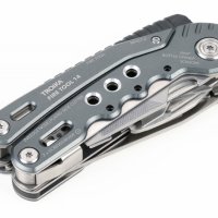 Narzędzie wielofunkcyjne TROIKA Fire Tool, 14 funkcji, szary