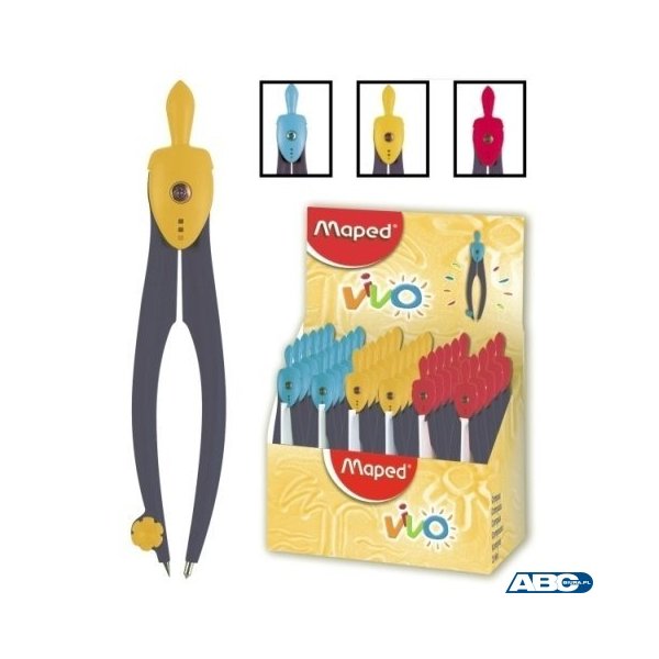 Cyrkiel VIVO plastikowy na grafity 518100 MAPED ESSENTIALS