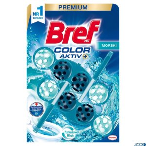 BREF Zawieszka WC COLOR AKTIV 2x50g Ocean 93698