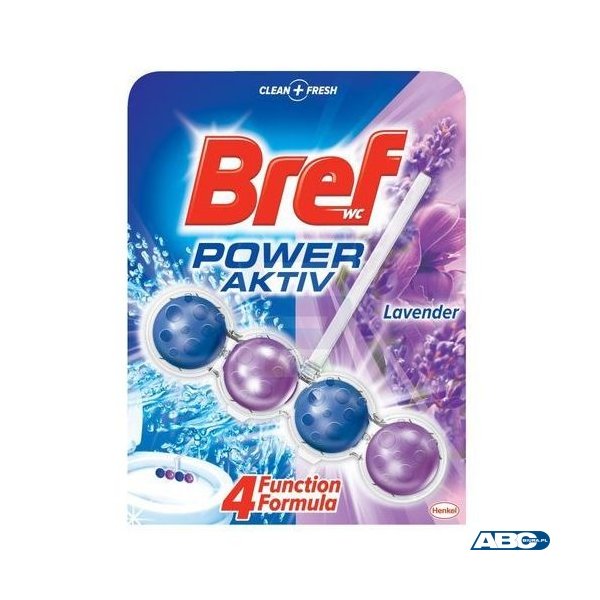 BREF Zawieszka WC POWER ACTIV 50g Lawenda kulki *956048