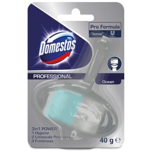 Kostka toaletowa DOMESTOS Diversey Ocean, w koszyku, 40g