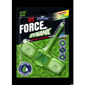 Zawieszka do WC TRI FORCE barwiąca 54g las GENERAL FRESH