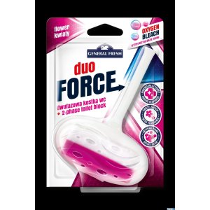 Kostka do WC DUO FORCE zawieszka 40g kwiat GENERAL FRESH