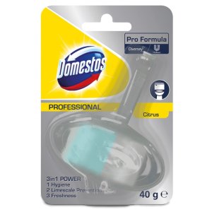 Kostka toaletowa DOMESTOS Diversey Citrus, w koszyku, 40g