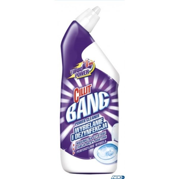 CILLIT BANG Żel do WC 750ml wybielanie i dezynfekcja 61543
