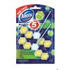 DOMESTOS Zawieszka do toalety POWER5 DUO LIME 7x2x55g *23540