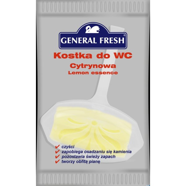 Kostka do WC zawieszka 35g cytryna GENERAL FRESH