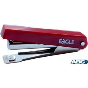 Zszywacz 1001BDS, czerwony, zszywa do 8 kartek EAGLE 110-1143