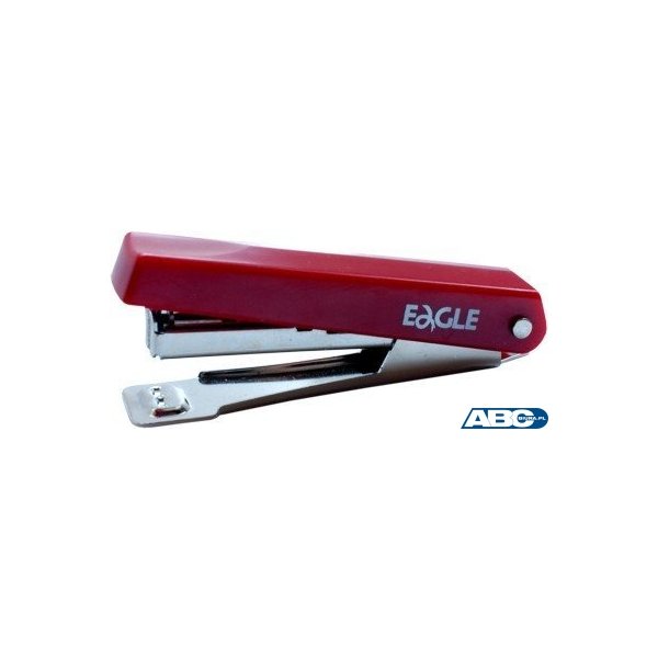 Zszywacz 1001BDS, czerwony, zszywa do 8 kartek EAGLE 110-1143