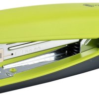 Zszywacz KANGARO Nowa-335/S, zszywa do 30 kartek, plastikowy, w pudełku PP, zielony