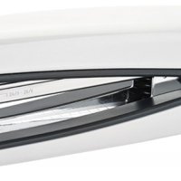 Zszywacz KANGARO Nowa-210S/S, zszywa do 30 kartek, metalowy, w pudełku PP, metaliczny biały