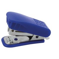 Zszywacz SAX329, zszywa do 20 kartek, niebieski, zszywki GRATIS