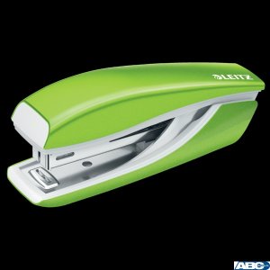 Zszywacz Mini metalowy Leitz WOW, zielony, 10 lat gwarancji, 10 kartek 55281054