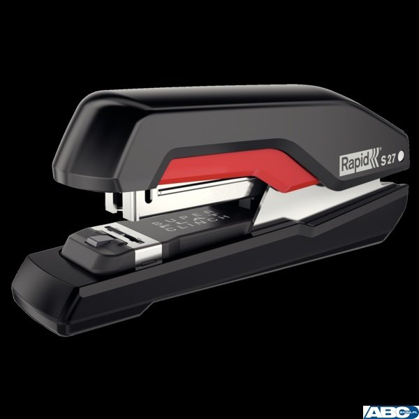 Zszywacz SUPREME S27 czarno-czerwony 30k RAPID 5000541