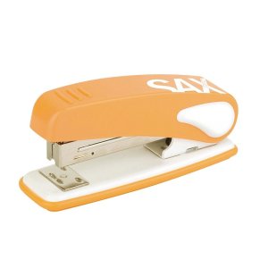 Zszywacz SAX239 Design, zszywa do 25 kartek, display, pomarańczowy