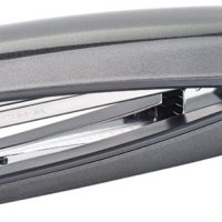 Zszywacz KANGARO Nowa-210S/S, zszywa do 30 kartek, metalowy, w pudełku PP, metaliczny szary