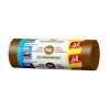 Worki na śmieci JAN NIEZBĘDNY, do segregacji, easy pack, 35l, 20szt., brązowe