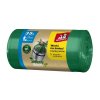 Worki na śmieci JAN NIEZBĘDNY, zielony dom, easy pack, 35l, 22szt., zielone