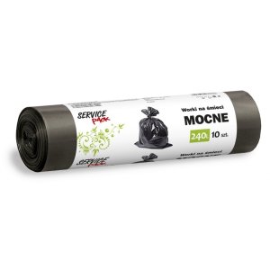 Worki na śmieci STELLA LDPE mocne, 240L 10 szt.