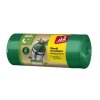 Worki na śmieci JAN NIEZBĘDNY, zielony dom, easy pack, 60l, 18szt., zielone