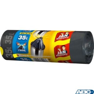 JAN NIEZBĘDNY Worki HD Classic taśma 35l 18 szt. 10473