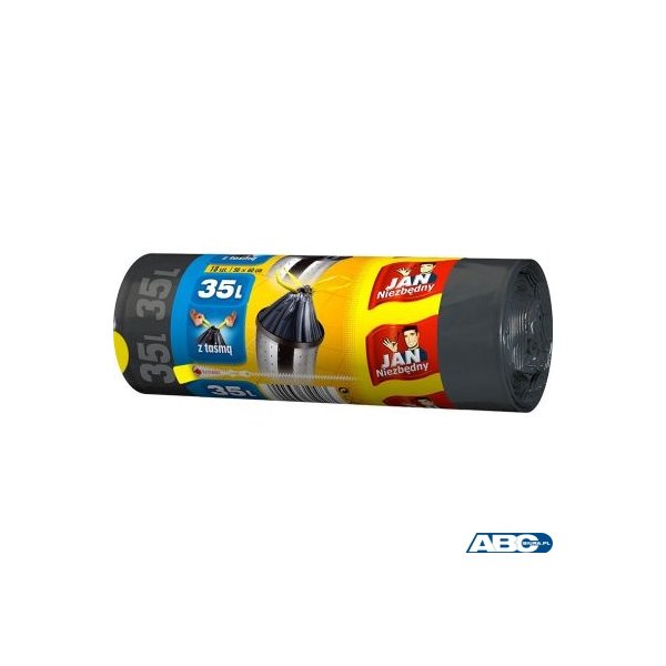 JAN NIEZBĘDNY Worki HD Classic taśma 35l 18 szt. 10473